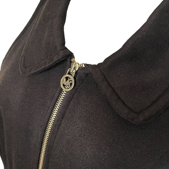 Michael Kors Black Sleeveless Zip Front Dress 🖤 - Picture 7 of 10